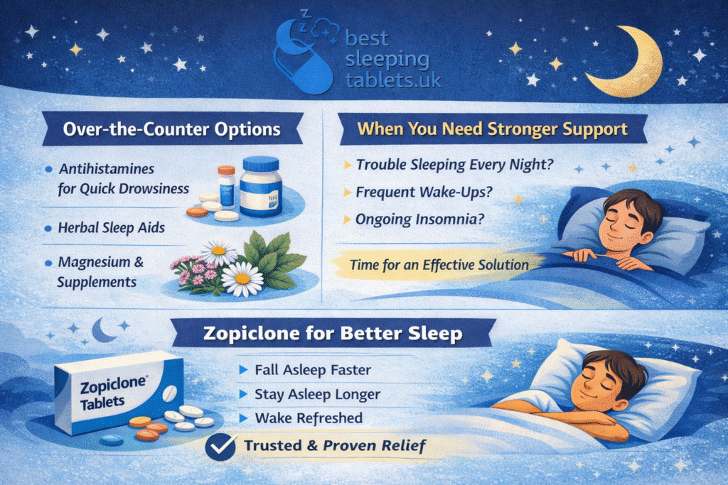 Best Non Prescription Sleeping Tablets UK – A Realistic Guide to Better Sleep